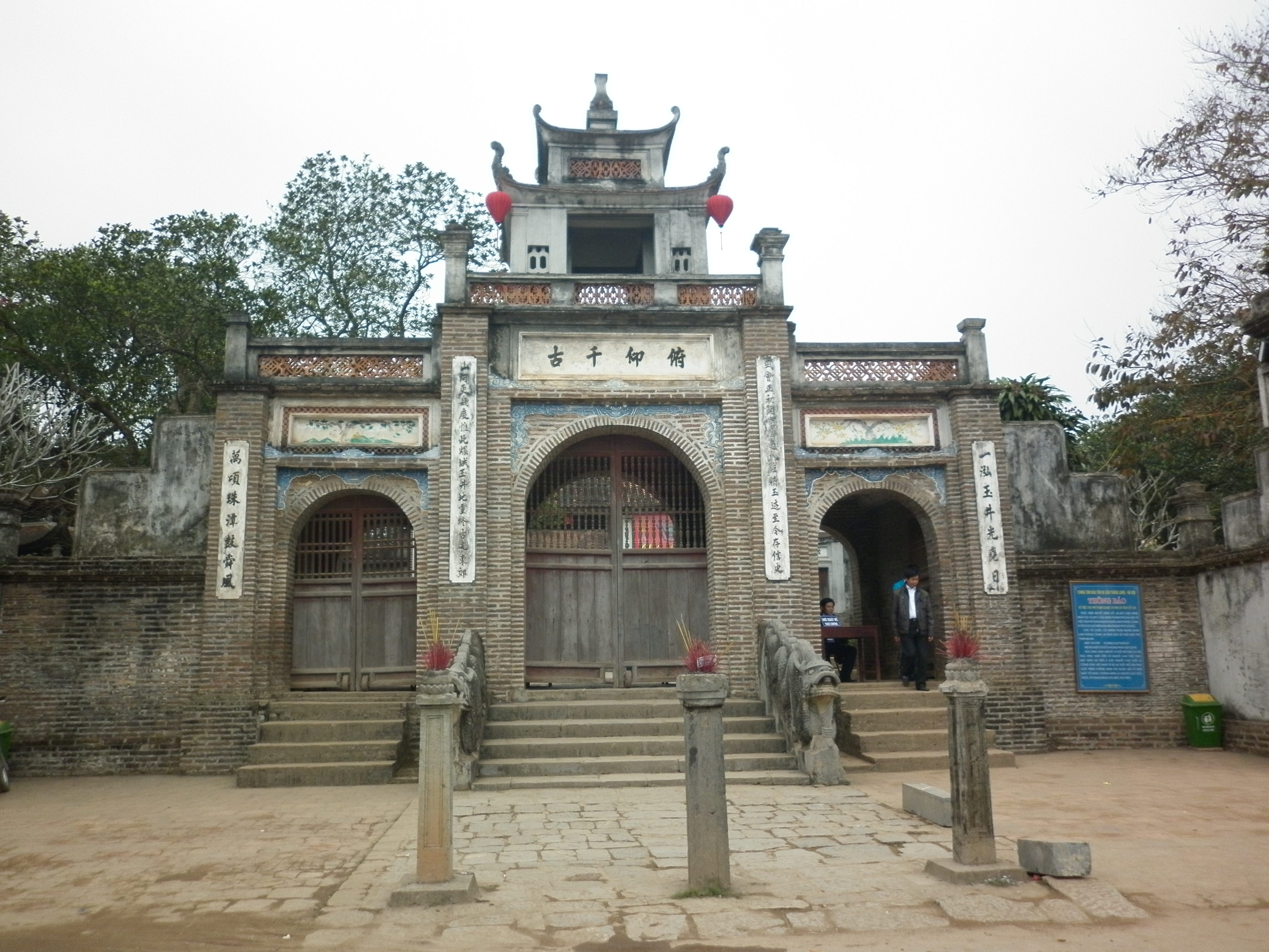 Đền thờ An Dương Vương tại Cổ Loa (Đông Anh, Hà Nội) – kinh đô nhà nước Âu Lạc. Nguồn: Wikimedia Commons.